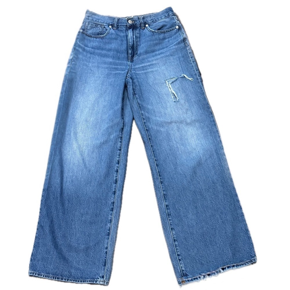 👖💙‎ MADEWELL Superwide-Leg Vintage Jeans | Sz 28 | High Rise Rigid 90s